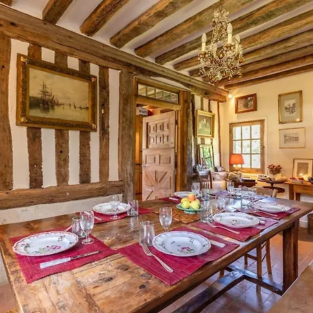 Ferienhaus Normandy Family House With Private Heated Pool - La Becassiere Genneville