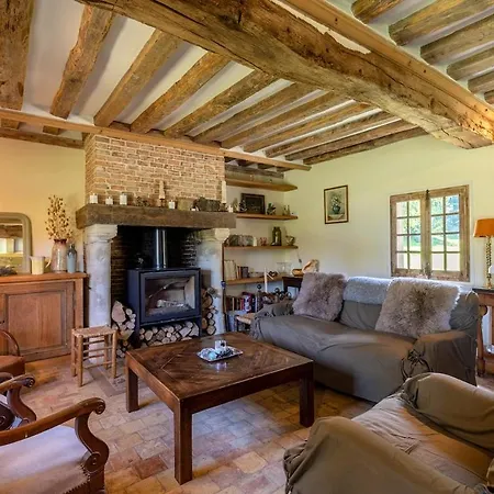 Normandy Family House With Private Heated Pool - La Becassiere Ferienhaus Genneville