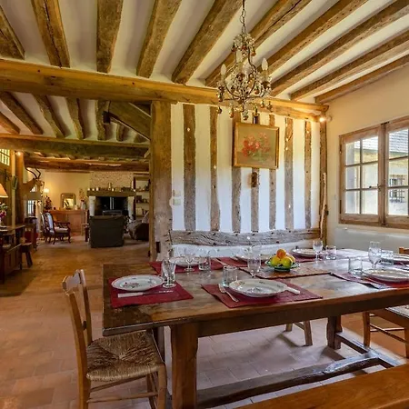 Normandy Family House With Private Heated Pool - La Becassiere Ferienhaus