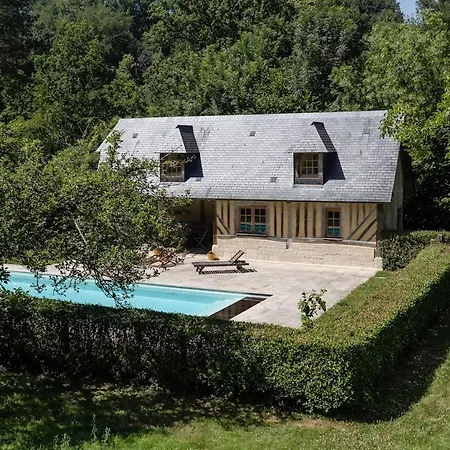 Normandy Family House With Private Heated Pool - La Becassiere *