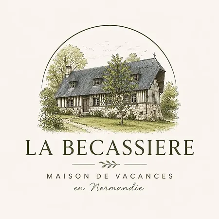 Normandy Family House With Private Heated Pool - La Becassiere Ferienhaus *