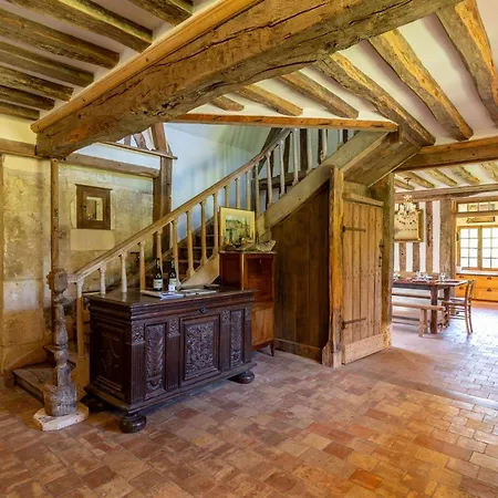 Ferienhaus Normandy Family House With Private Heated Pool - La Becassiere *