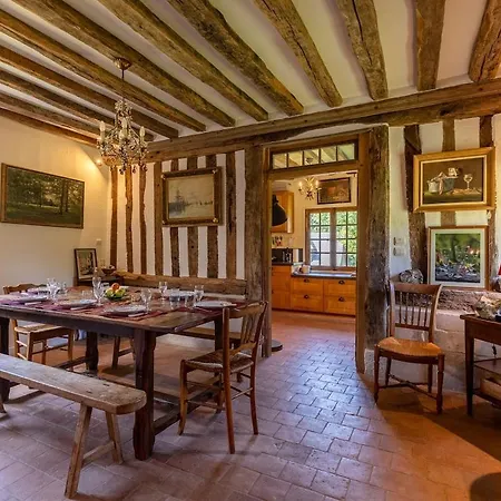 Normandy Family House With Private Heated Pool - La Becassiere Ferienhaus Genneville