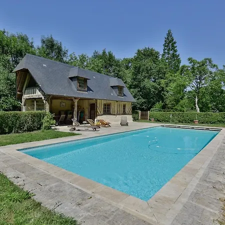 Normandy Family House With Private Heated Pool - La Becassiere *