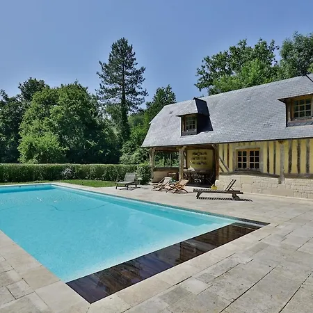Normandy Family House With Private Heated Pool - La Becassiere * Genneville